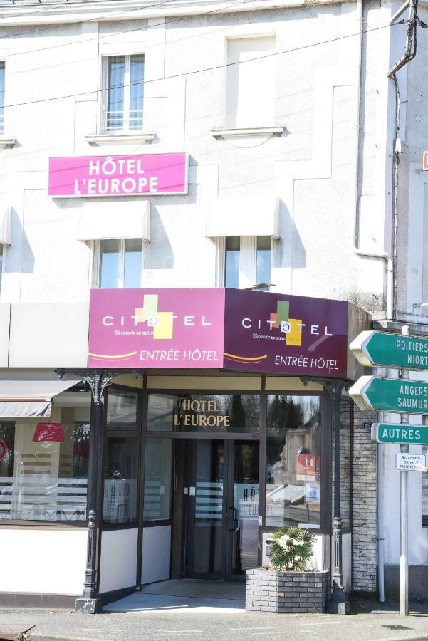 Cit'Hotel L'Europe - Cholet Gare ภายนอก รูปภาพ